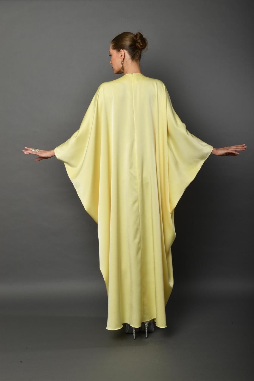 Lemon Glow Abaya