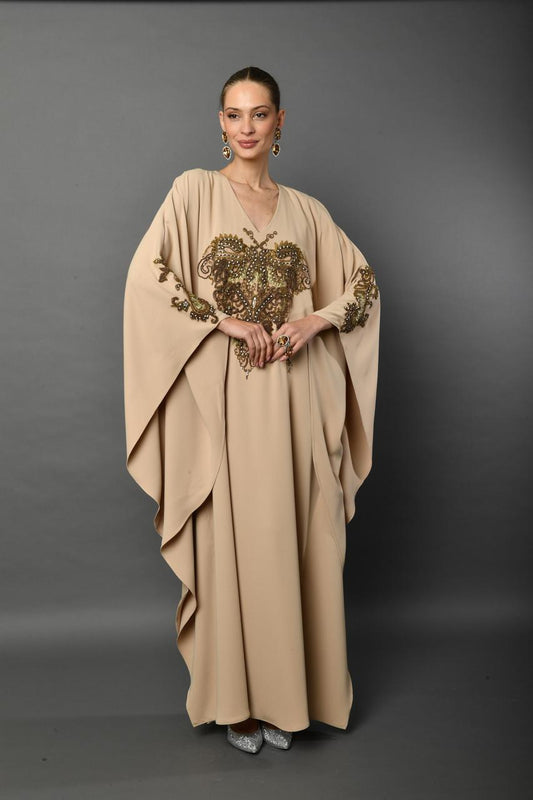Regal Sandstone Abaya